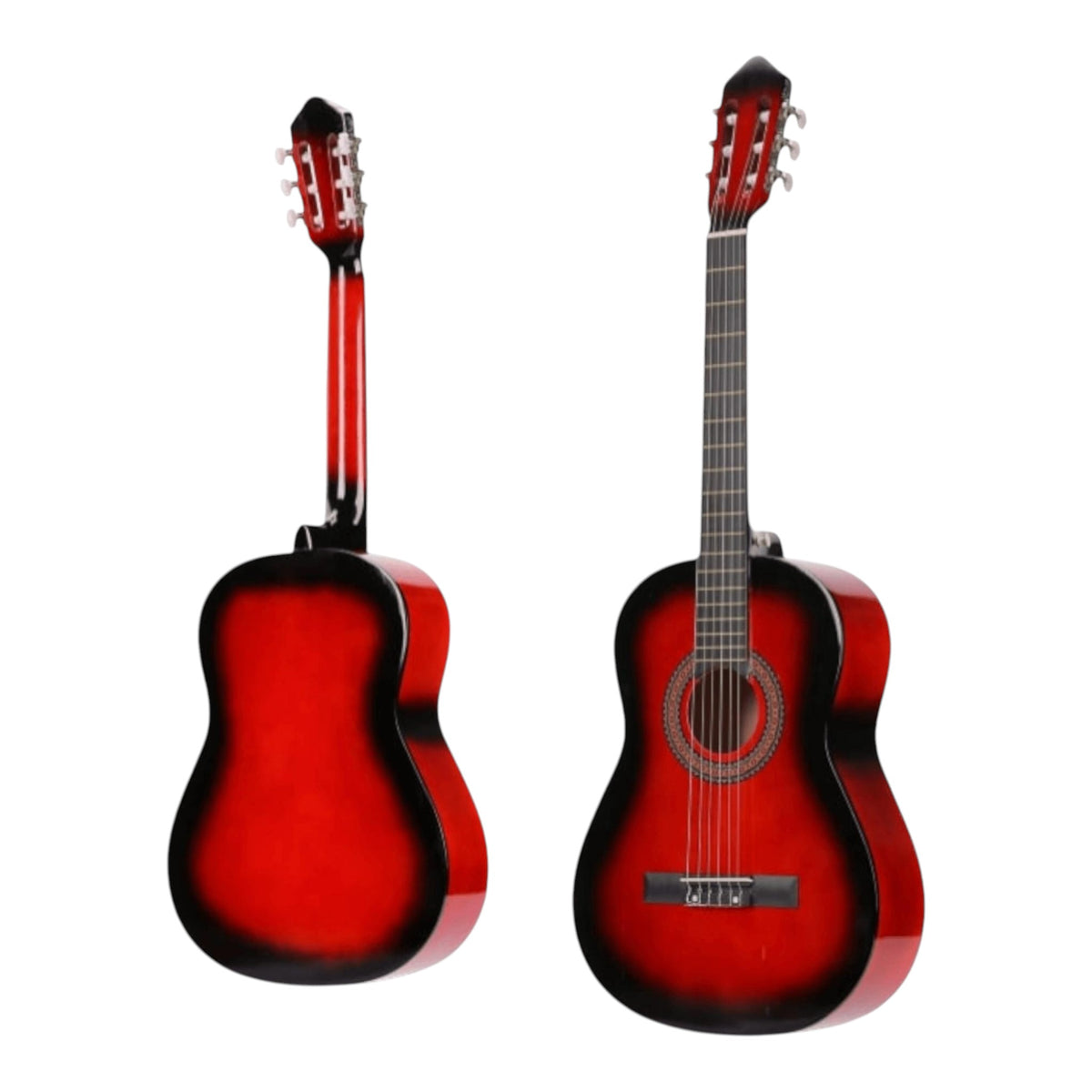 Chitara clasica 4/4 38 inch (95 x 35 cm), 6 corzi metalice, 20 taste
