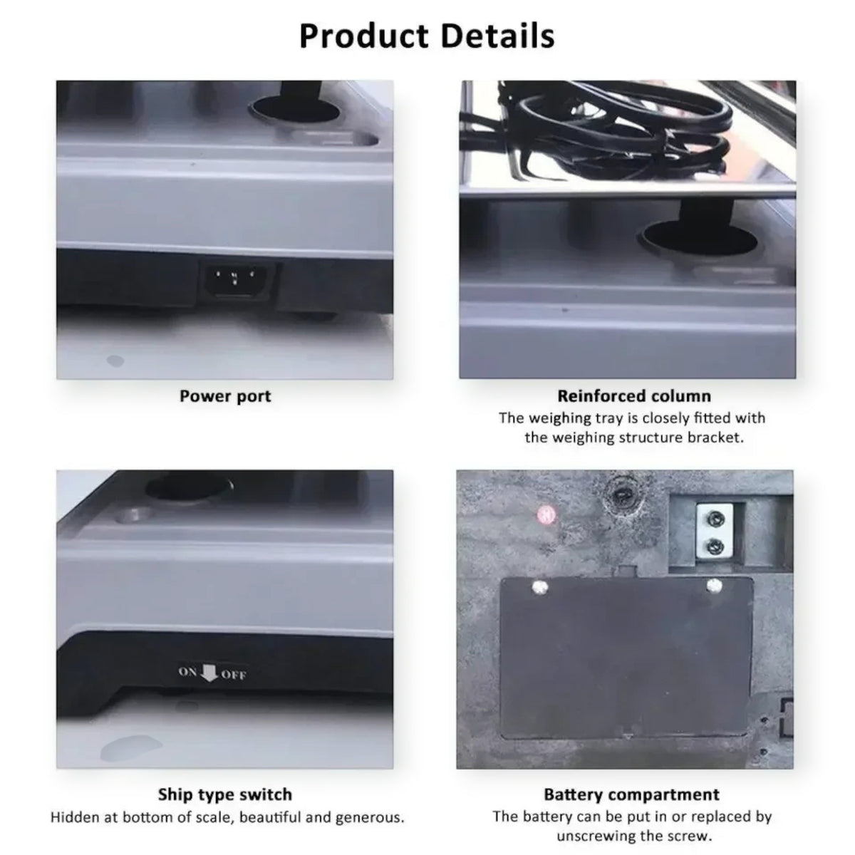 Cantar electronic 40 kg, digital, acumulator inclus, afisaj dublu, functii multiple