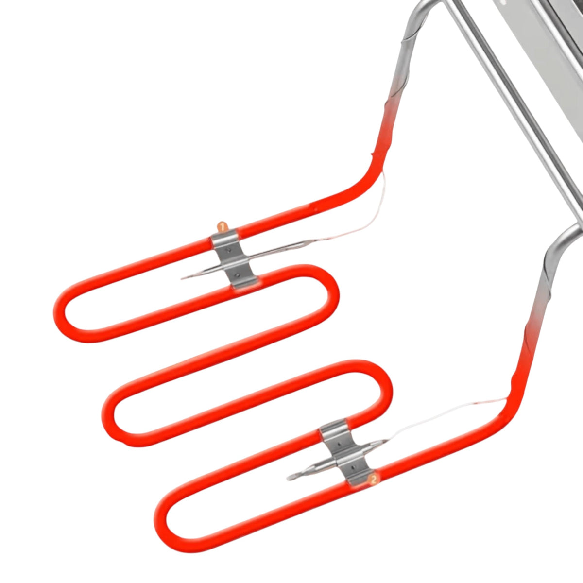 Friteuza electrica din inox 5000W, 12 litri, cos detasabil, termostat reglabil