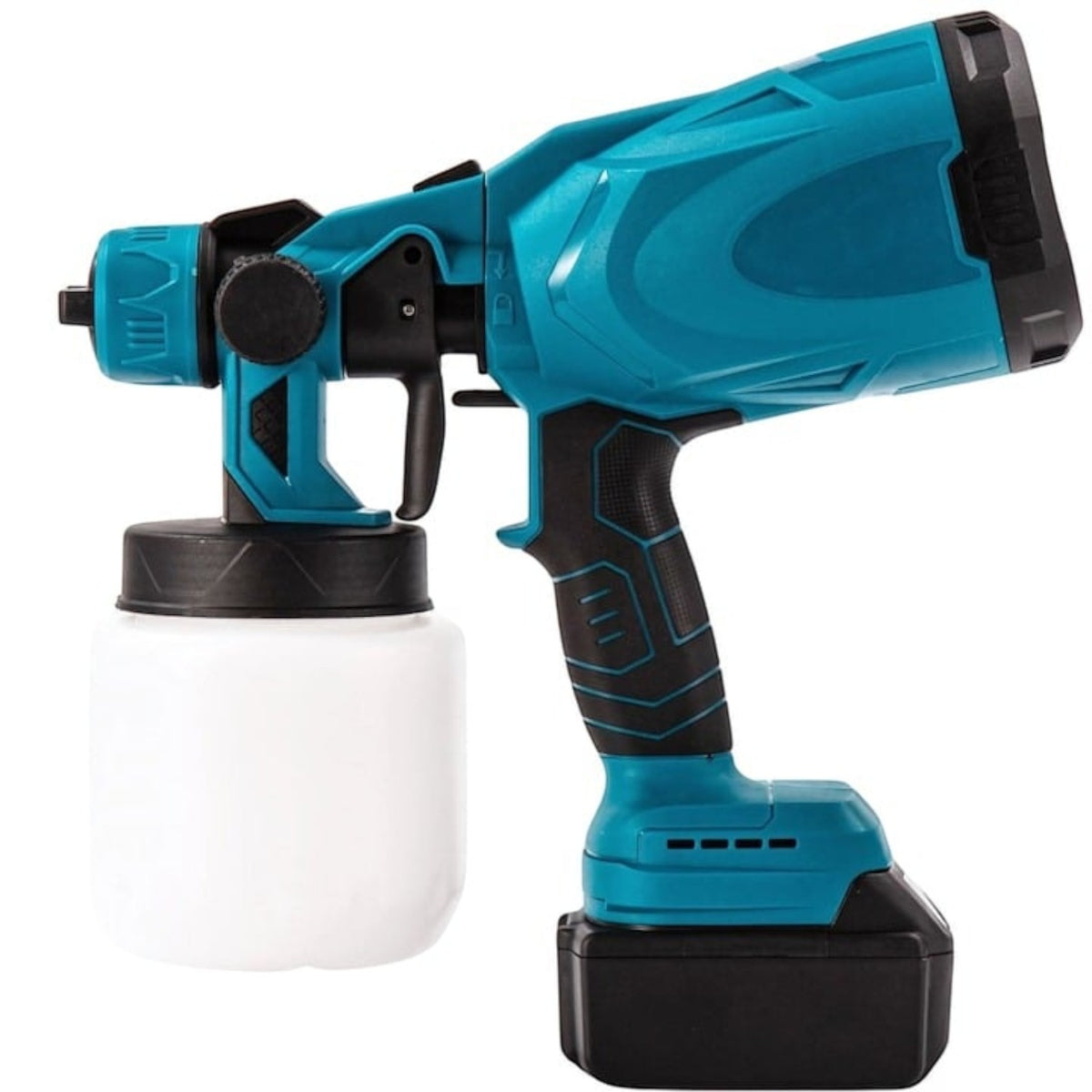 Aparat de vopsit si zugravit electric portabil, 2 acumulatori 48V 8.0Ah, rezervor 800ml