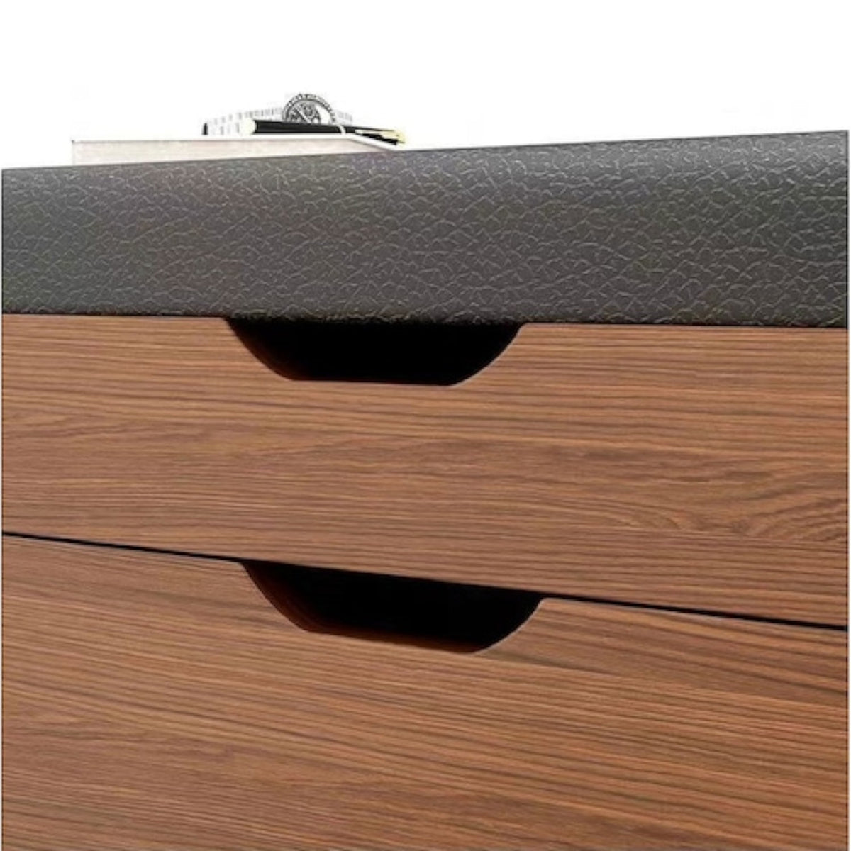 Dulap pentru pantofi tip bancheta, 6 rafturi, 100x34x50 cm, PAL melaminat