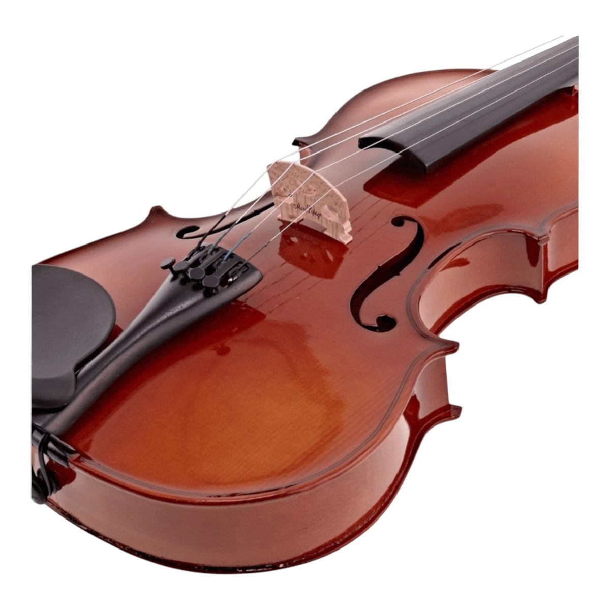 Vioara clasica 4/4 pentru incepatori si copii, arcus, sacaz, husa anti-soc, geanta transport