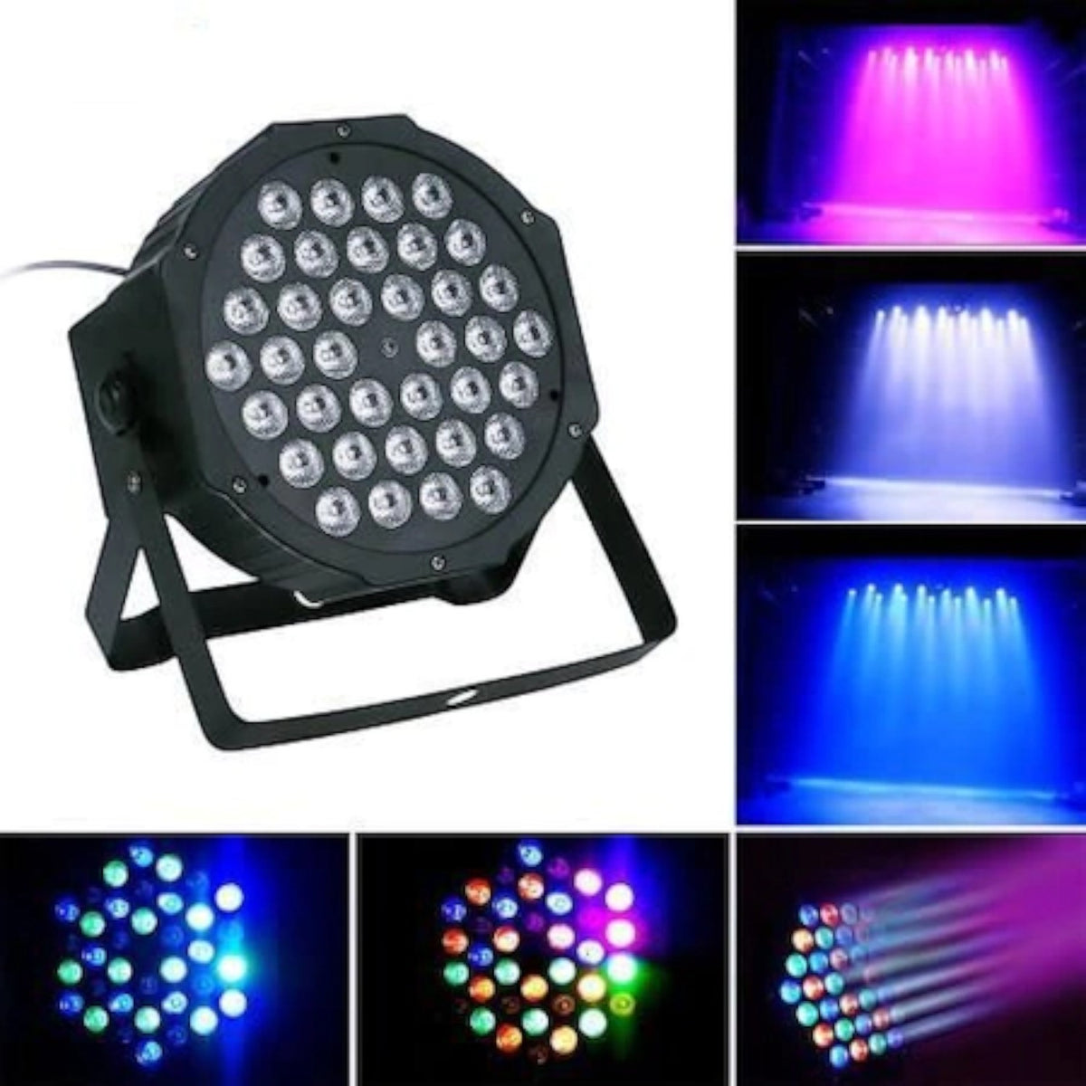 Proiector joc de lumini 36 LED, 36W, control DMX