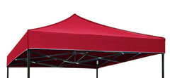 Prelata pentru pavilion/cort, 3m x 3m, Rosu