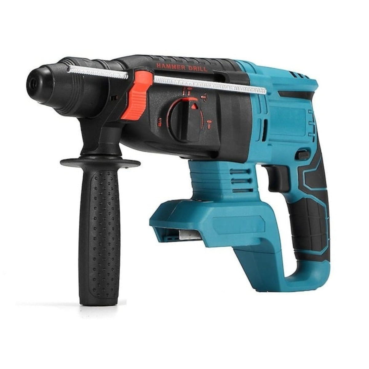 Ciocan rotopercutor 1500W, 3.2J, 1000rpm, 2 acumulatori 48V 8.0 Ah, 3 moduri, brushless, albastru