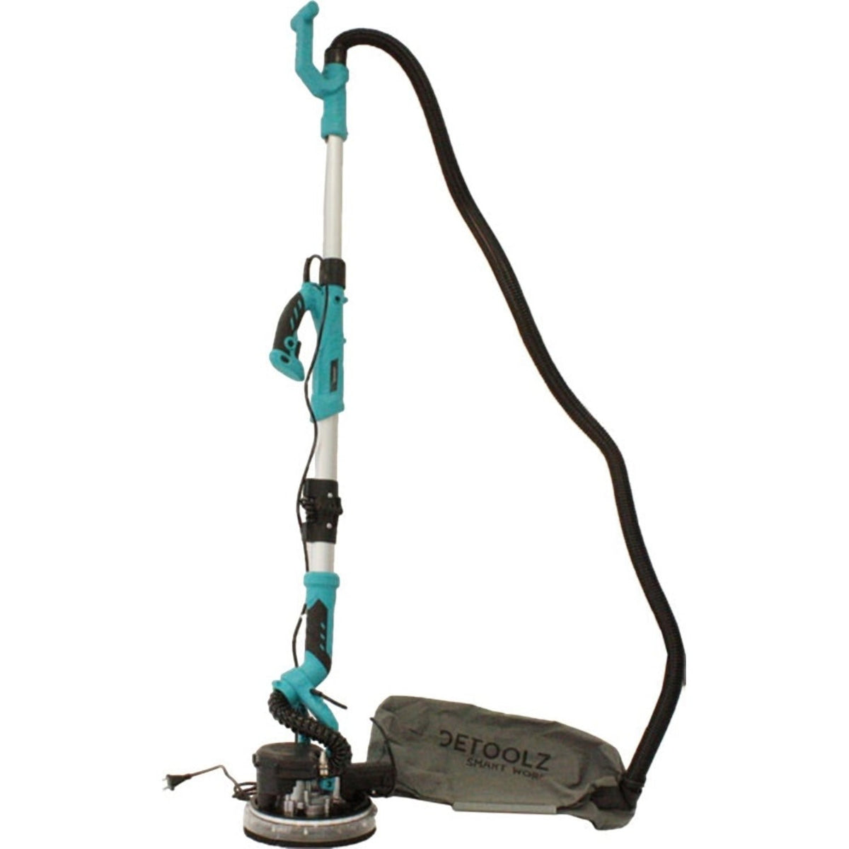 Slefuitor pentru pereti pliabil cu aspirator si LED 1500W, diametru 225m