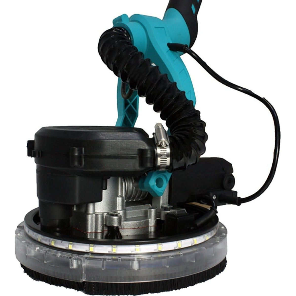 Slefuitor pentru pereti pliabil cu aspirator si LED 1500W, diametru 225m