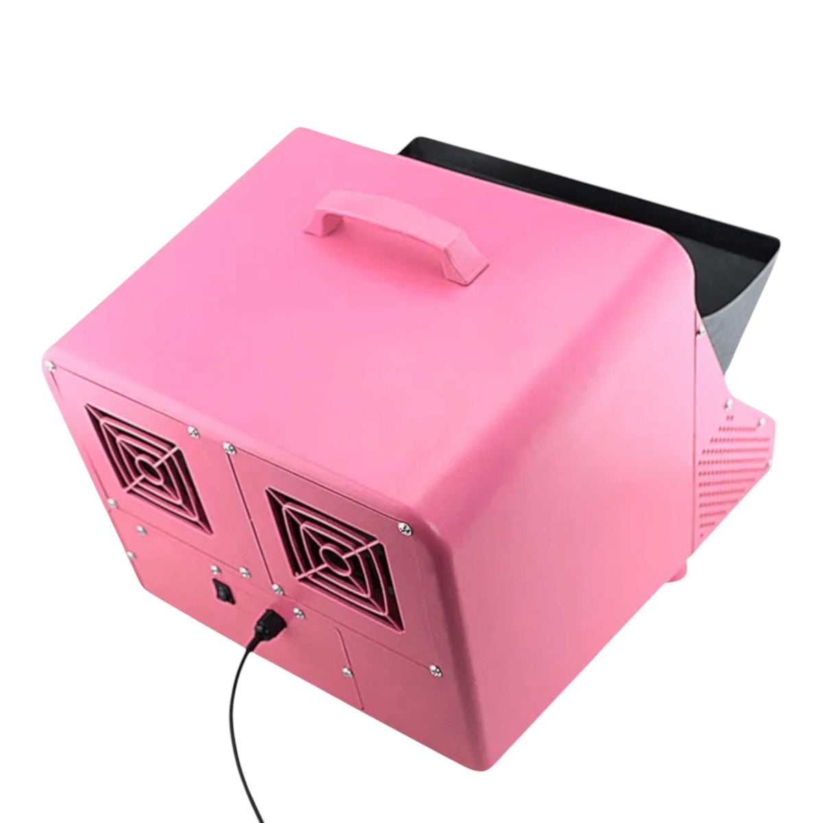 Masina de facut baloane 300W, telecomanda wireless, 2 palete, roz