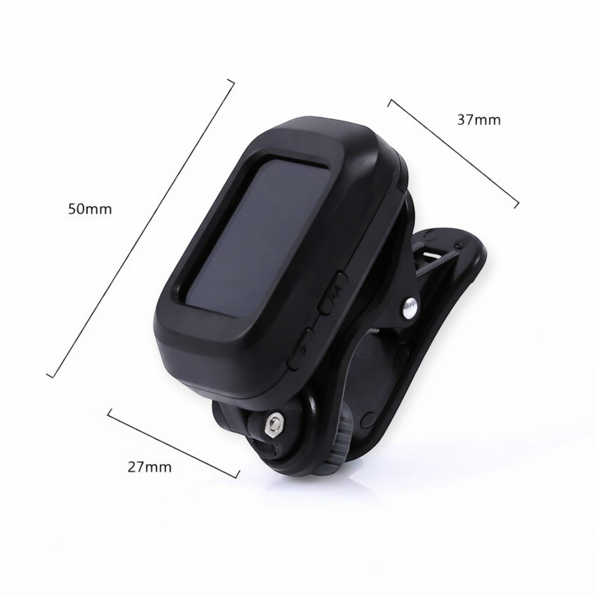 Acordor cromatic cu clema, ecran LCD, 430-450 Hz, pentru chitara, vioara, ukulele, bass