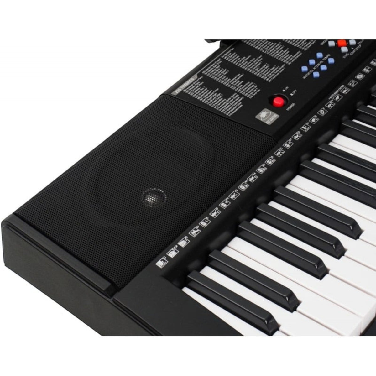Orga MK2108, 61 clape luminate LED, 5 octave, 255 timbre, 255 ritmuri, ecran LCD