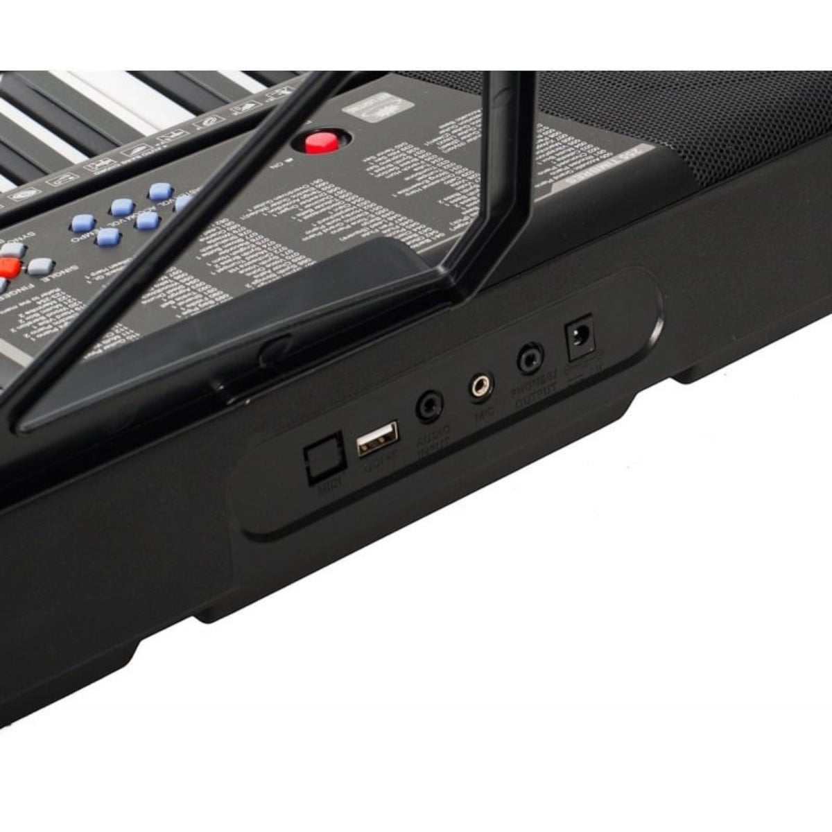 Orga MK2108, 61 clape luminate LED, 5 octave, 255 timbre, 255 ritmuri, ecran LCD