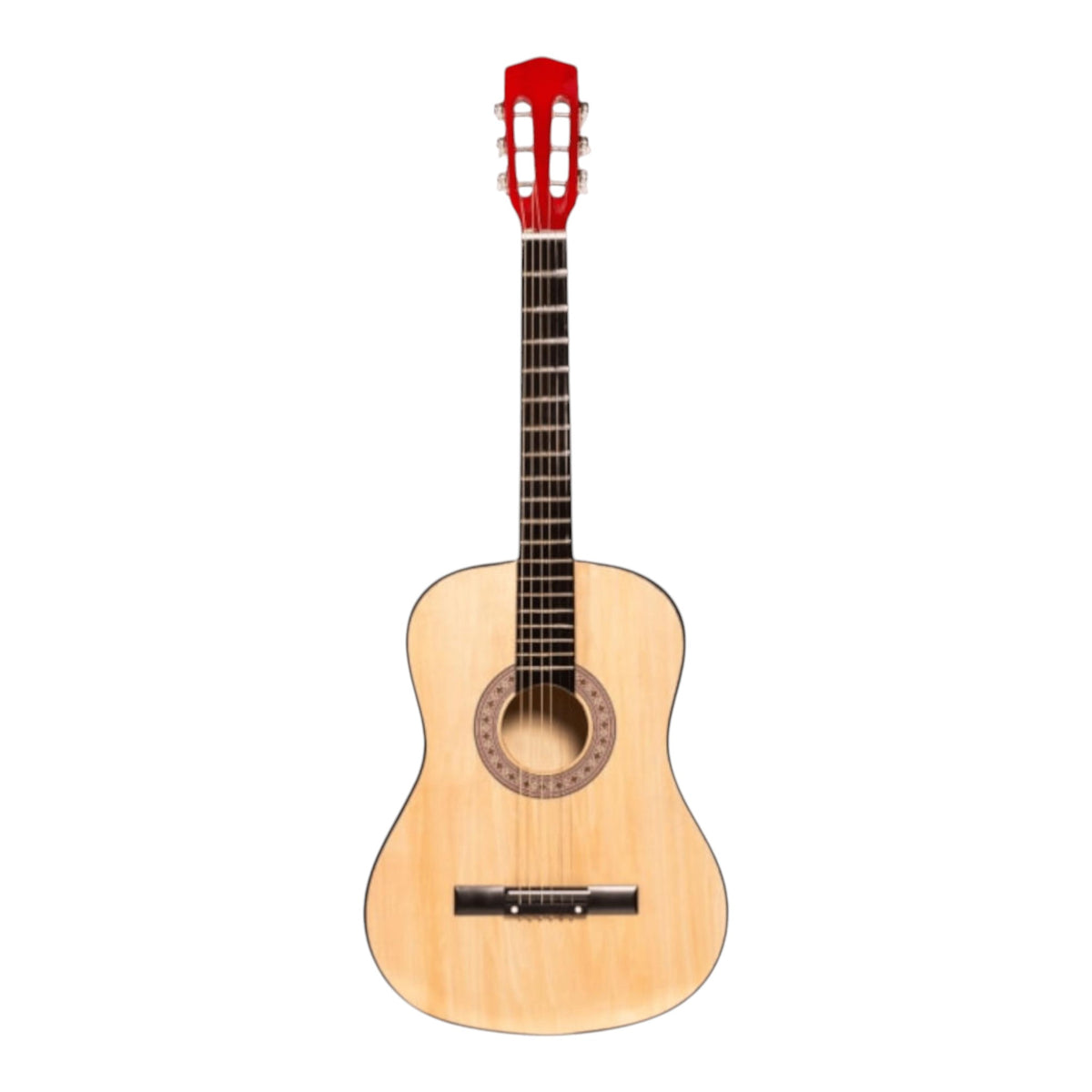 Chitara clasica 4/4 38 inch (95 x 35 cm), 6 corzi metalice, 20 taste