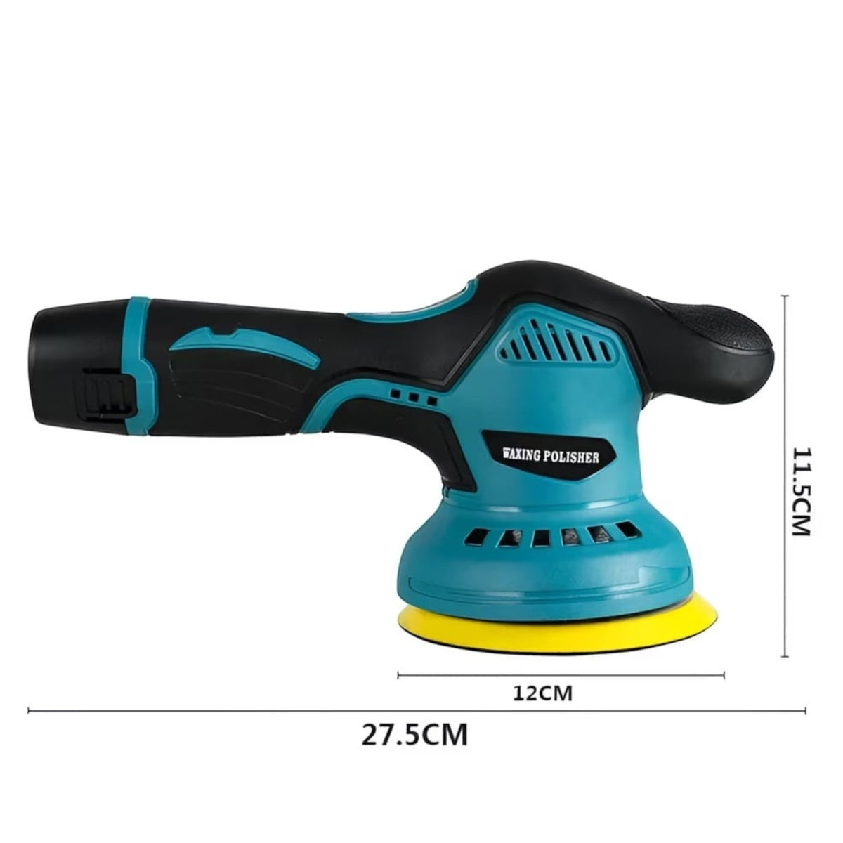 Aparat de polisat auto cu accesorii, portabil, 12V 1500mAh, 5500 Rpm, 8 Viteze