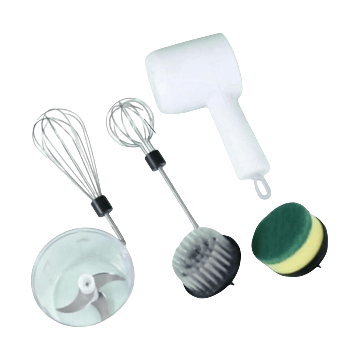 Mini mixer portabil 20W, wireless, reincarcabil USB, accesorii incluse