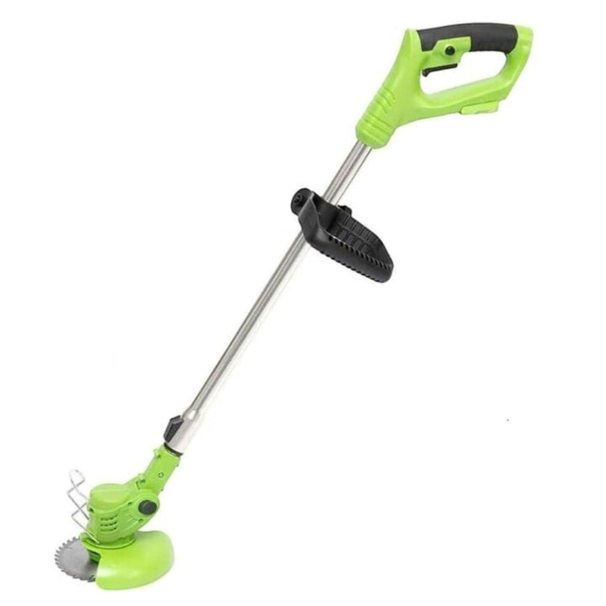 Motocoasa electrica 500W, 2 acumulatori 48V 8.0mAh, 18000 RPM, brat ajustabil