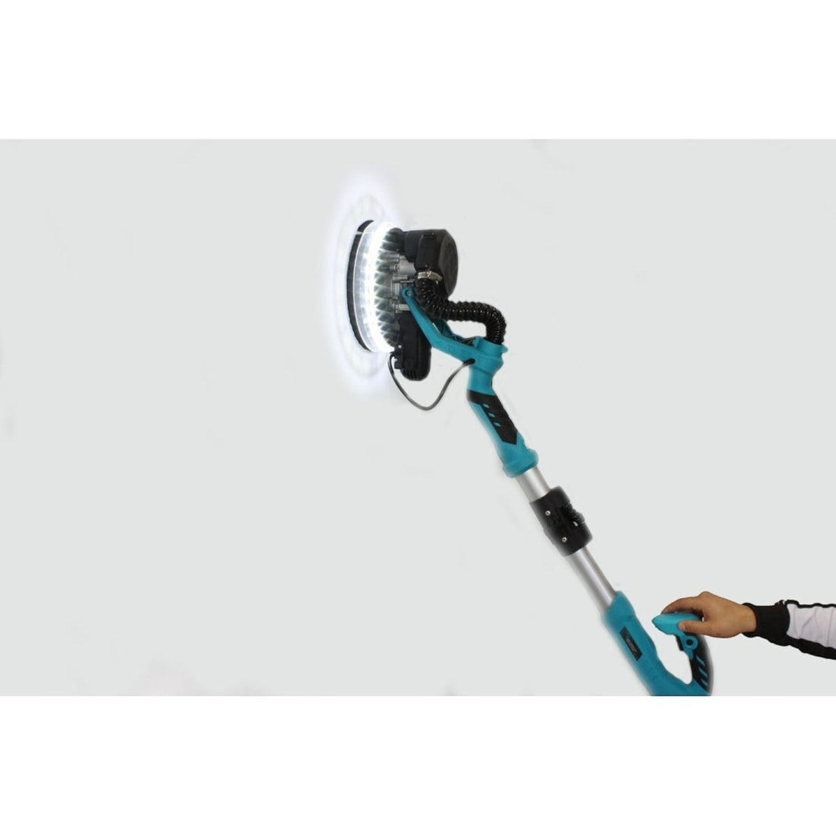 Slefuitor pentru pereti pliabil cu aspirator si LED 1500W, diametru 225m