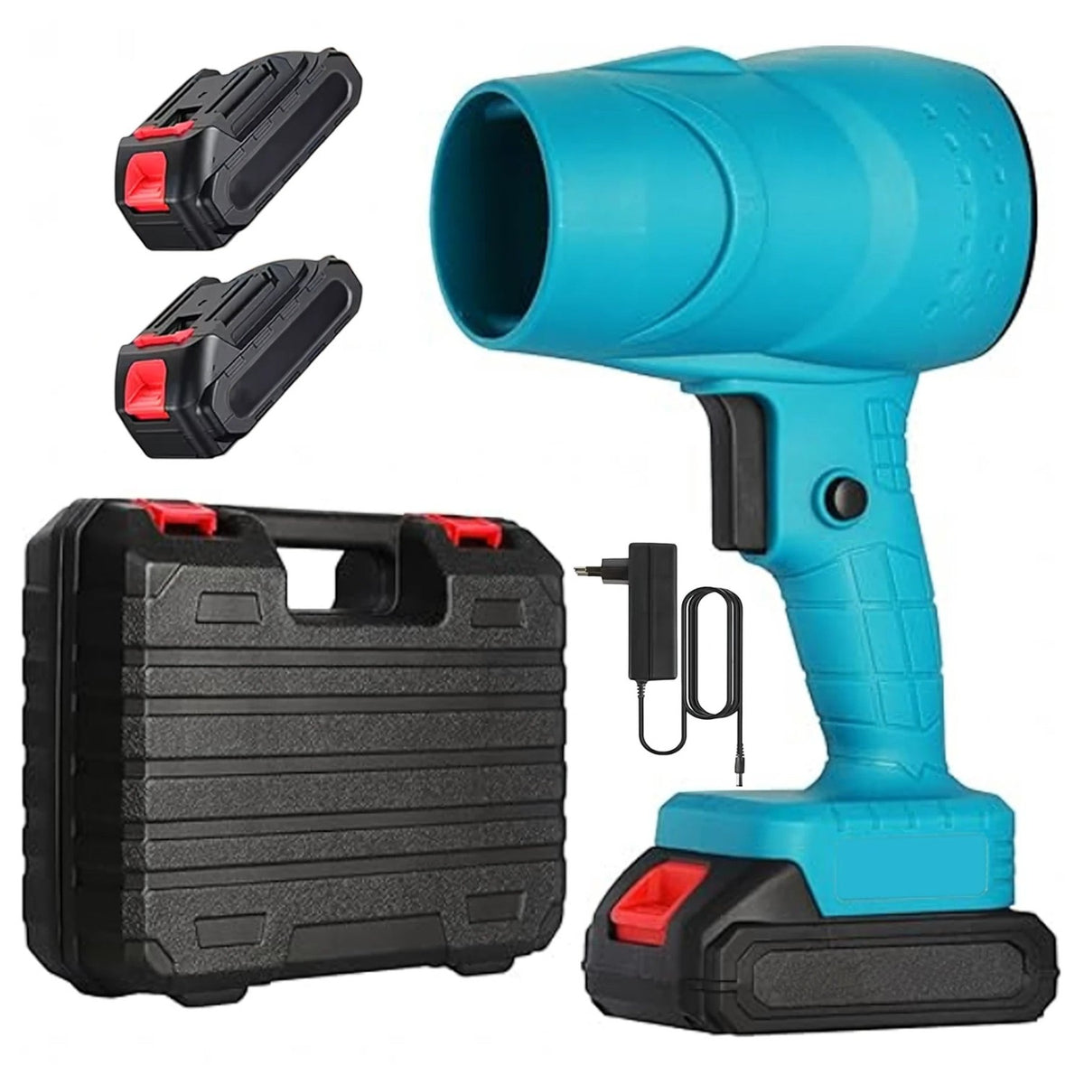 Suflanta portabila fara fir, 2 acumulatori 48V 8.0Ah, 150.000 RPM, viteza 50 m/s