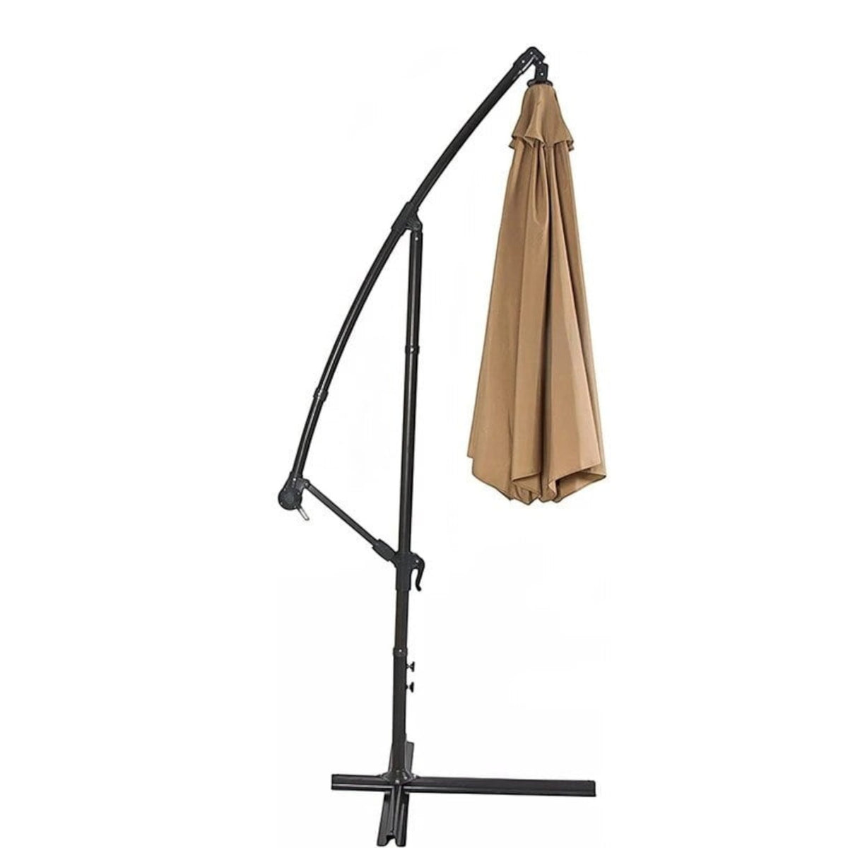 Umbrela de gradina diametru 300 cm, impermeabila, unghi inclinare reglabil, cadru otel