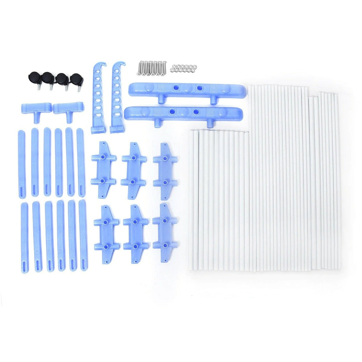 Uscator vertical, mobil si pliabil pentru rufe cu suport umerase, inaltime 173cm, 3 etaje