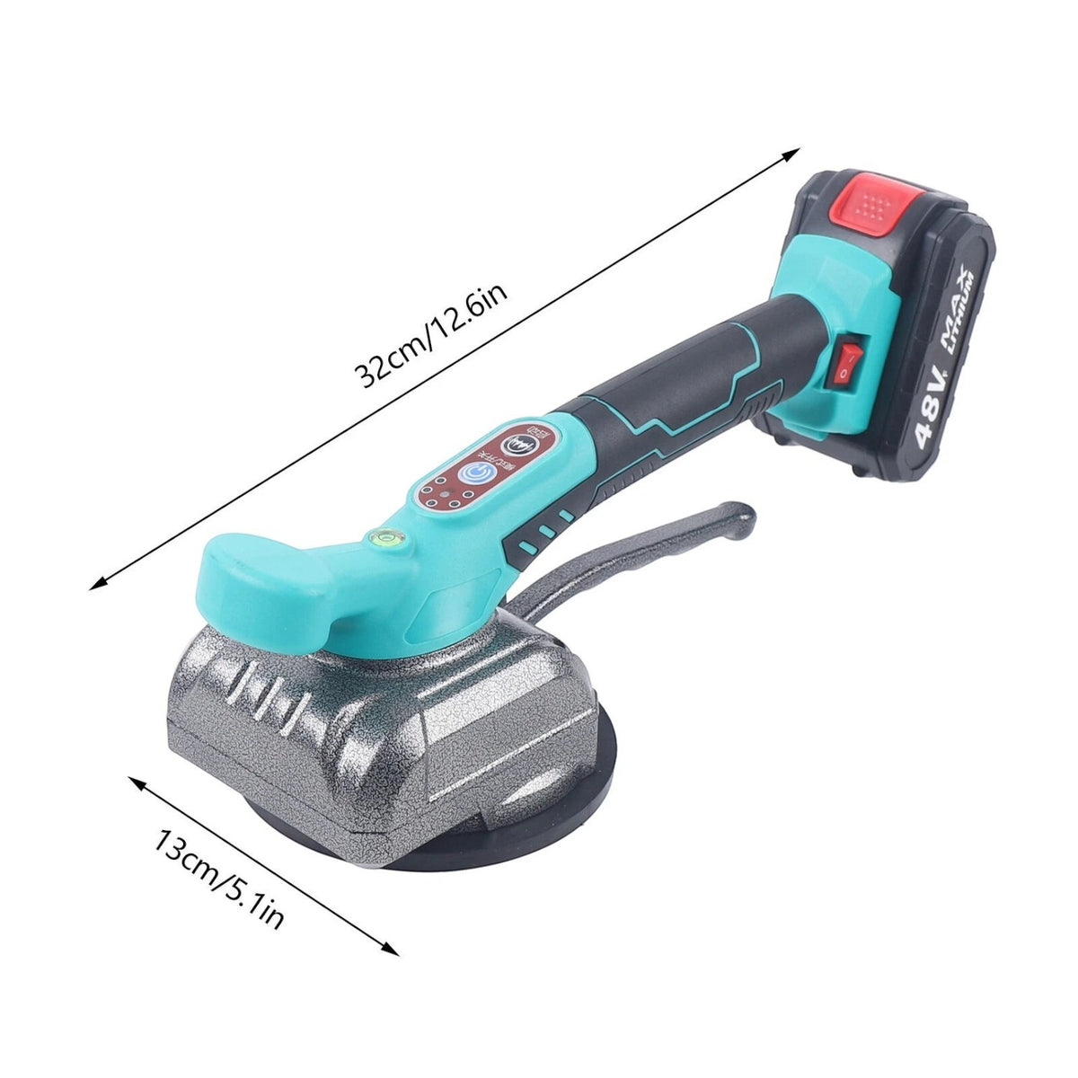 Ventuza vibranta pentru gresie cu acumulator – masina profesionala de montaj placi ceramice
